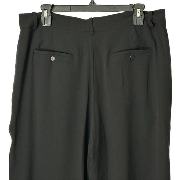 NWT Eileen Fisher Silk Georgette Crepe Carrot Pant Easy Fit Ankle Length Size M - Picture 11 of 12